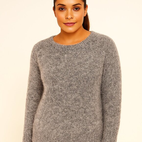 Buffalo David Bitton Womens Gray Sparkly Sweater Size L - Picture 1 of 6